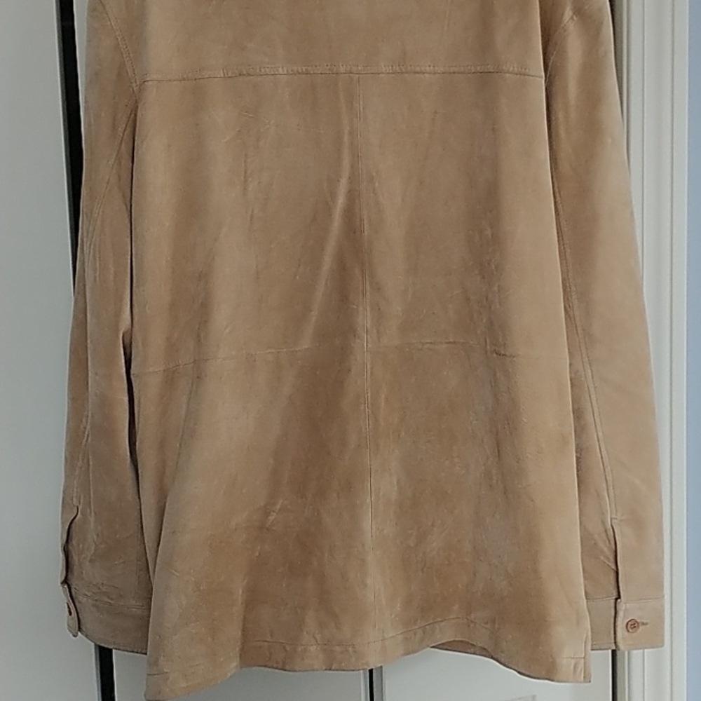 CARDIGAN Suede (Piel) Zippered Jacket 60 EU - Picture 8 of 11